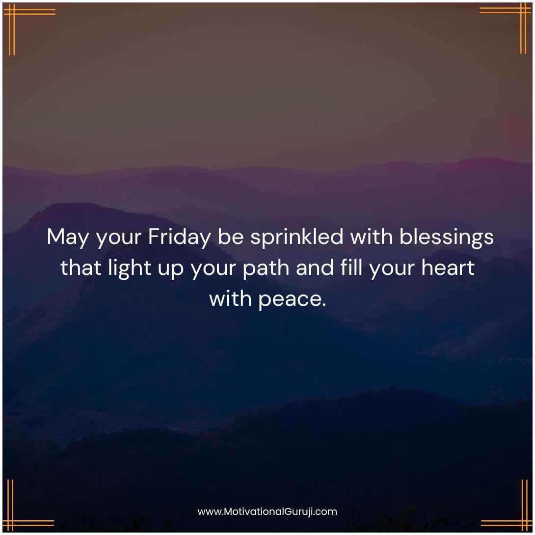 Friday Blessings Images And Quotes