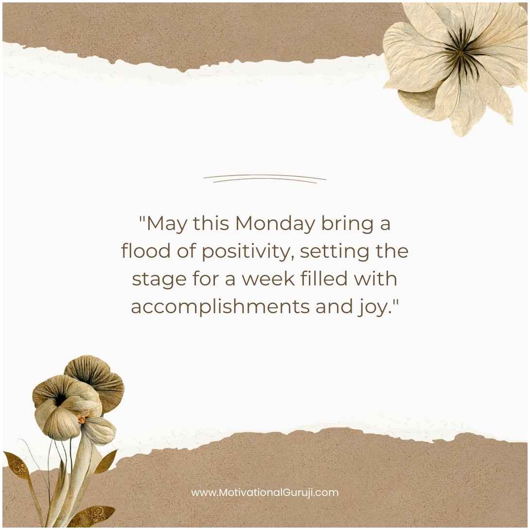 Positive Monday Blessings