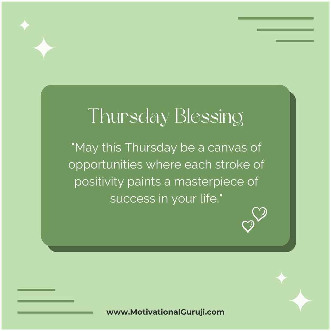 Thursday Blessing Quotes